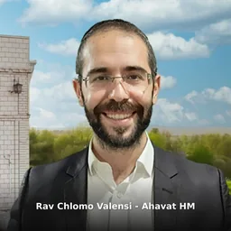 Rav Chlomo Valensi - Ahavat HM